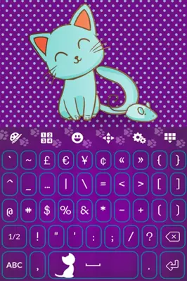 Kitty Keyboard Theme android App screenshot 10